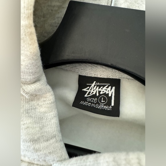 STÜSSY Skate Tough Hoodie in Gray Size L - Picture 5 of 6